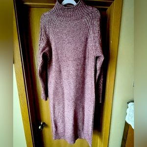 Long sleeve sweater dress